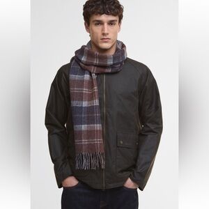 Barbour Cashmere Tartan Scarf outdoor preppy academia